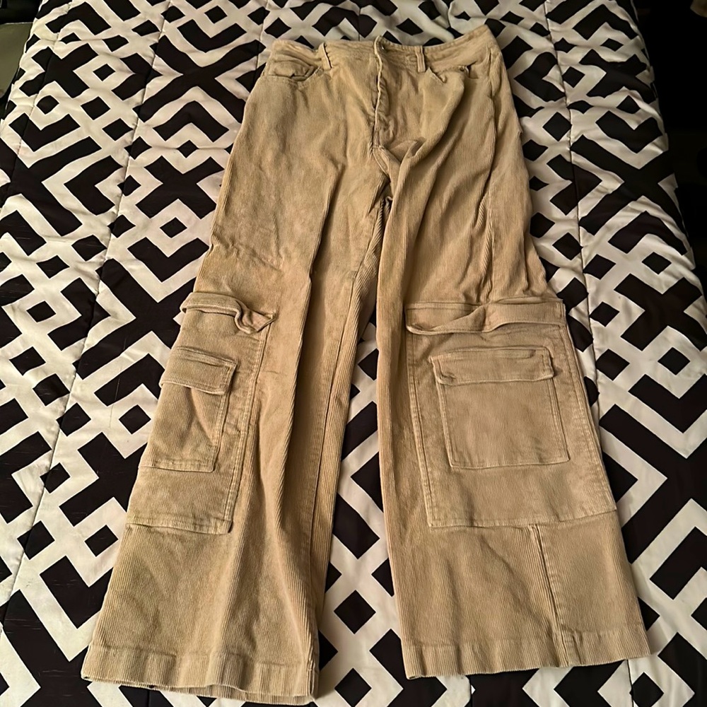 Tan Cargo Pants